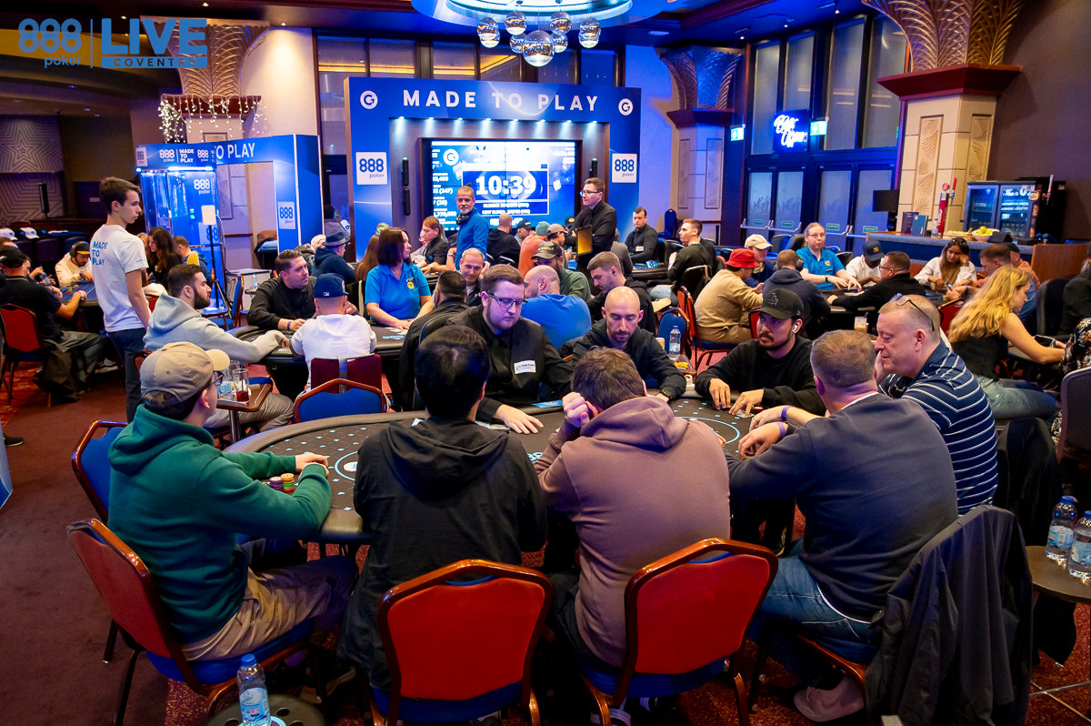 888poker LIVE Coventry Main Event - Days 1BC