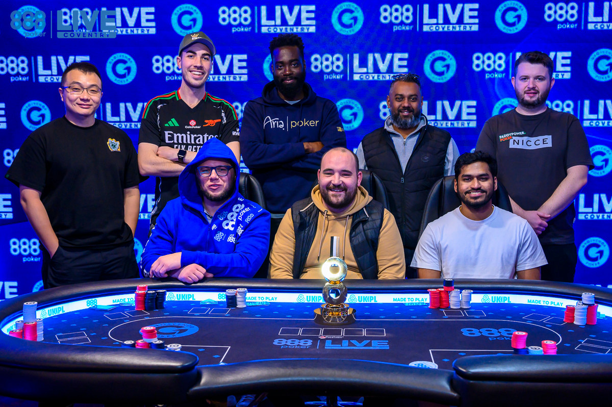 888poker LIVE Coventry Main Event - Final Table