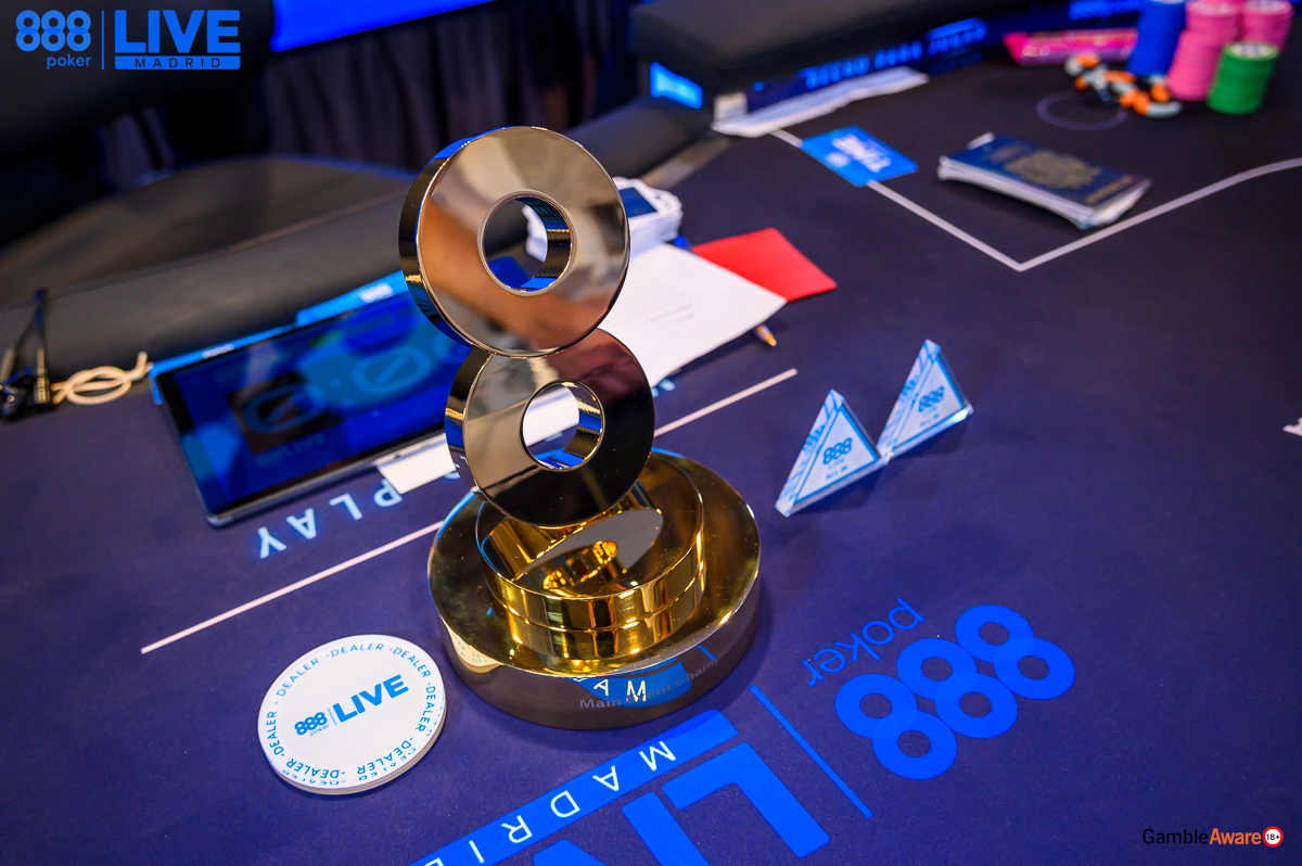 888pokerLIVE Madrid Main Event - Trophy