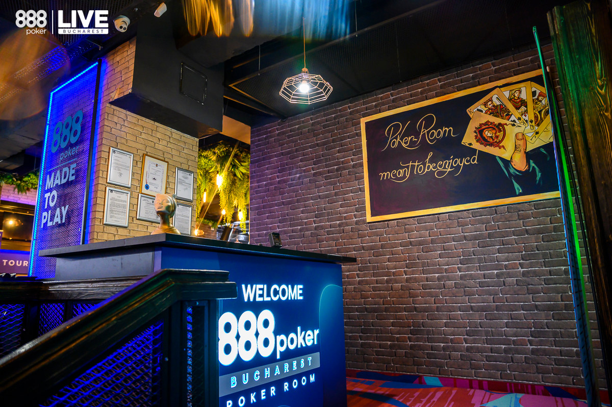 888pokerLIVE Bucharest Branded Poker Room