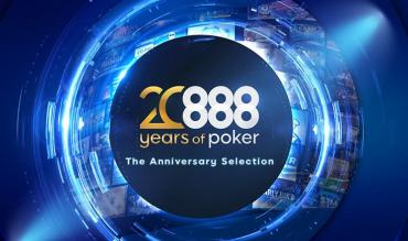 Celebrate with 888poker’s 20 Years of Poker Anniversary Selection!