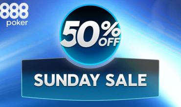 888poker’s Sunday Sale Returns 9 June with Slashed Buy-ins!